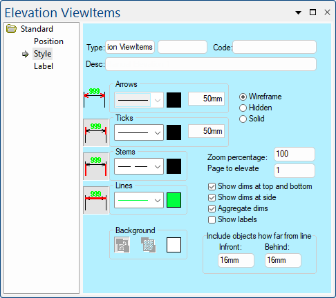 Format Elevation